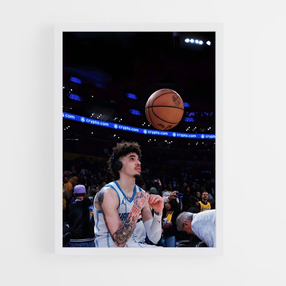 Poster Lamelo ball brut – affiche Basketball (vue 3)